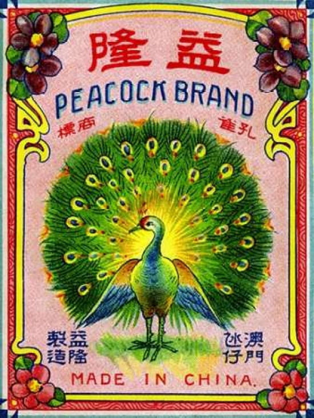 Peacock Brand Canvas Art - Unknown (18 x 24)