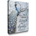 thumbnail image 1 of Peacock Canvas Wall Art Peacock Picture Wall Decor Framed Bible Verse Inspirational Quotes Posters Home for Living Room Bedroom Bathroom Decoration 12x16 inch, 1 of 6