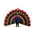 Peacock Christmas Tree Ornament