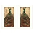 thumbnail image 1 of Peacock Collection By John Jones Printed Wall Art Wood Multi-Color, 1 of 3