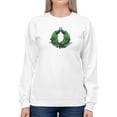 thumbnail image 1 of Peacock Couple Sweatshirt Women -SPIdeals Designs, Female Medium, 1 of 4