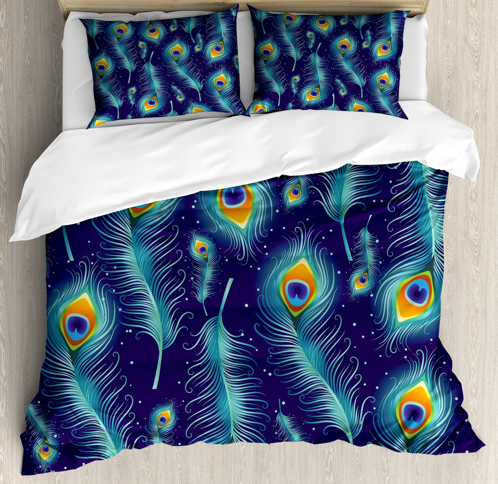 Peacock Duvet Cover Set
