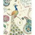 thumbnail image 1 of Peacock Fantasy II Poster Print by Daphne Brissonnet (8 x 10), 1 of 1