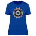 thumbnail image 1 of Peacock Feathers Mandala T-Shirt Women -Image by Shutterstock, Female XX-Large, 1 of 2