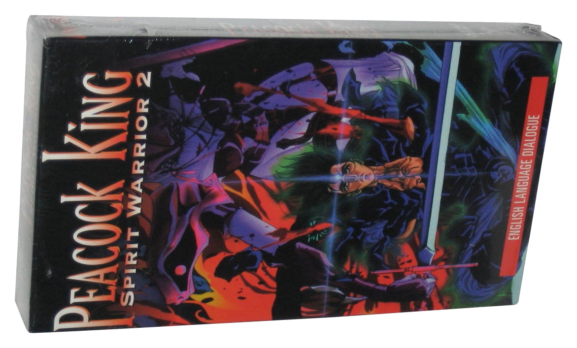 Peacock King Spirit Warrior 2 (1994) Anime VHS Tape - Walmart.com