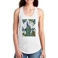 thumbnail image 1 of Peacock On Branch Book Print. Racerback Tank Women -Fab Funky Designs, Female Medium, 1 of 4