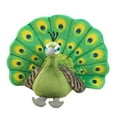 thumbnail image 1 of Peacock Plush Toy - Realistic Peacock Stuffed Animal with Detailed Feathers, 11.8 Inch Home Decor Collectible for All Ages, Sofa Shelf Display, 1 of 8
