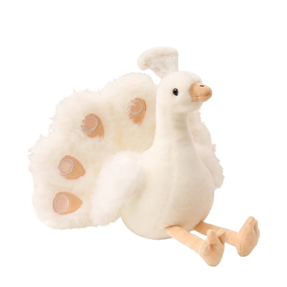 Peacock Plush Toy Soft Bird Stuffed Animal Decorative Gift