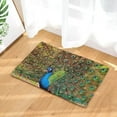 thumbnail image 1 of Peacock Print Hallway Entrance Doormat Living Room Rectangle Carpet Absorbent Kitchen Rugs Home Decor Bathroom Anti Slip Mat, 1 of 6