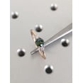 thumbnail image 1 of Peacock Sapphire Promise Ring Gold, Round Cut Engagement Dainty Sapphire Ring, Art Deco Ring,Green Gemstone Statement Ring,Anniversary Gift, 1 of 2