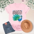 thumbnail image 1 of Peacock Shirt, Just Be Your Own Unique Amazing Beautiful Self Shirt, Inspirational Quote, Motivational Gift, Love Yourself, Self Love Shirt, 1 of 2