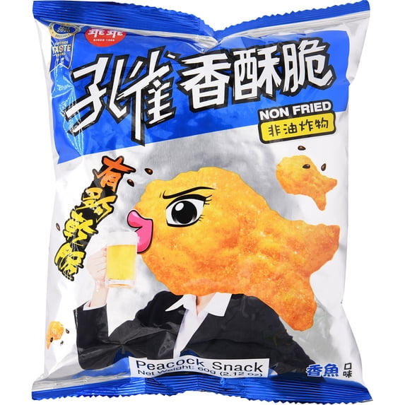 Peacock Snack Fish Flv
