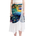 thumbnail image 1 of Peacock Stunning Summer Chiffon Beach Dresses -for Vacations, 1 of 6
