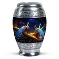 thumbnail image 1 of Peacock Taking Due Small Keepsake Urn - Urns For Human Ashes - Cremation Burial Urns - Urns For Adults Men - Urns For Men Ashes Adult Male - Bird Urn - Ashes Holder - Little Urns (Size -3inch,1pcs), 1 of 5