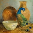 thumbnail image 1 of Peacock Vessels II Poster Print by Lanie Loreth (12 x 12), 1 of 2
