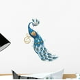 thumbnail image 1 of Peacock Wall Decal Sticker by Wallmonkeys Vinyl Peel and Stick Graphic (12 in H x 9 in W, 1 of 4
