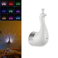 thumbnail image 1 of Peacock Wall Light,Peacock Projection Desk Lamp,Remote Control LED Night Light,Modern Decorative Lighting Bedroom Projection lamp,7 Color Adjustment for Home Decorative, 1 of 10