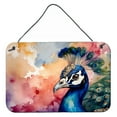 thumbnail image 1 of Peacock Wall or Door Hanging Prints 8 in x 12 in, 1 of 4