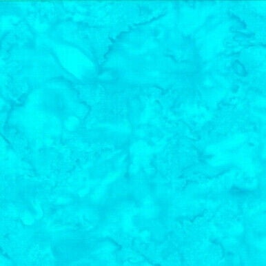 Peacock Watercolor 1895-136 Hand Dyed Batiks in Bali by Hoffman Fabrics