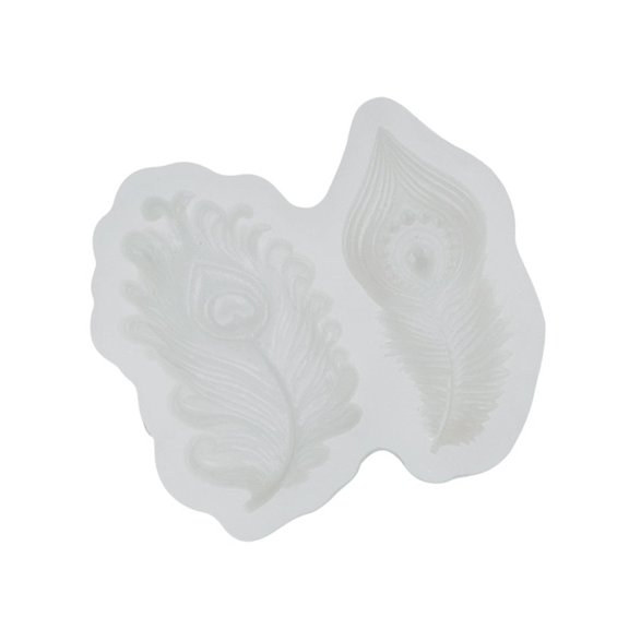 Peacockes Tail Silicone Molds for Baking, & Craft, Flexible, Dishwasher Safe
