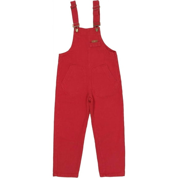 Peacolate 5-14Years Girls Pink Embroidered Denim Overalls Tie-dye Jumpsuits Adjustable Belts Suspenders for Kids Girls Romper,Red,13-14Years