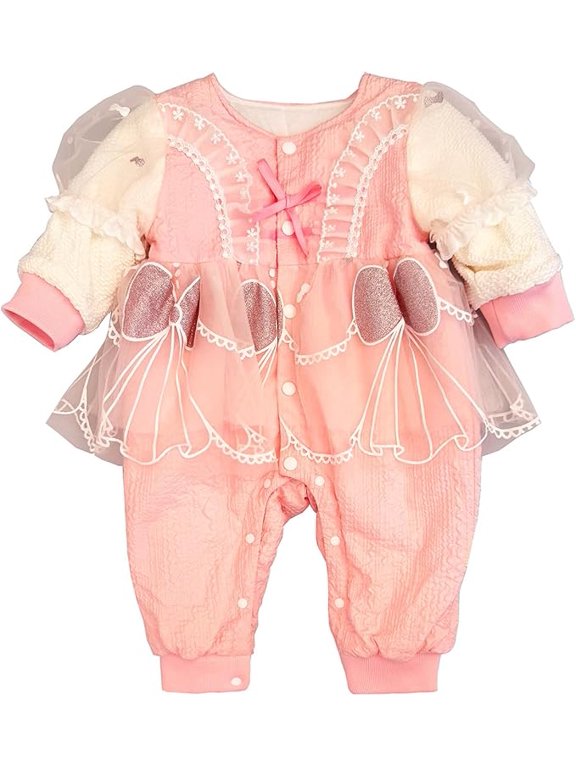 Winter 0-2Years Little Baby Girls Jumpsuit Rompers One-piece Outfit