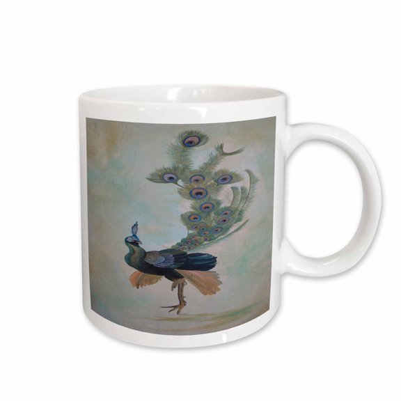 3drose, Peafowl Peacock, 11oz Mug