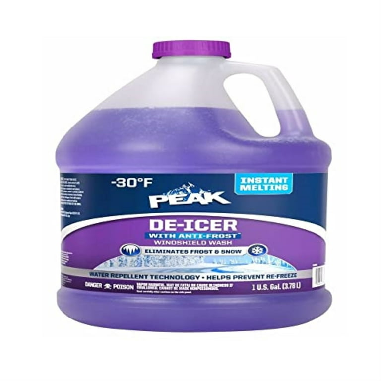 Peak -30 deg Extreme Temperature Windshield De-Icer 1 gal