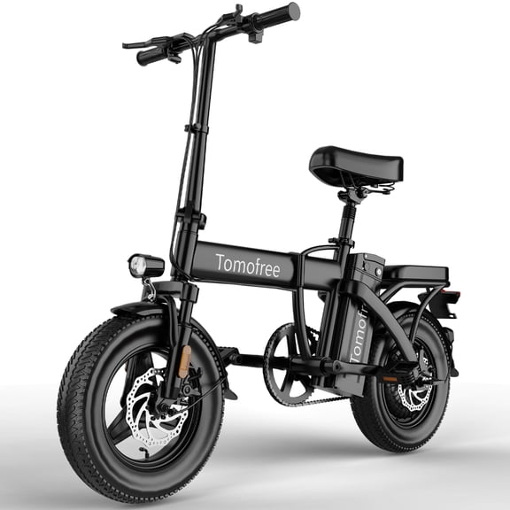 Peak 750W Electric Bike for Adult, 20-24MPH/30-40 Miles Electric Bicycle, 14" Folding E Bike, 48V 20Ah Removable Battery, PAS Control, Commuter E-Bike for Adults Teens