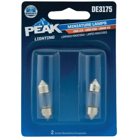 PEAK Miniature Automotive Bulb DE3175 2 pk