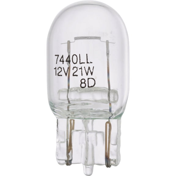 Peak 7440 Clear T-6 Long Life Turn Signal Bulb W3x16d Base 7440LL-BPP 2 Pack