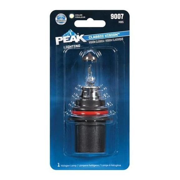 Peak 8020191 Classic Vision 12.8 V Halogen T4 Automotive Bulb - 9007 HBS