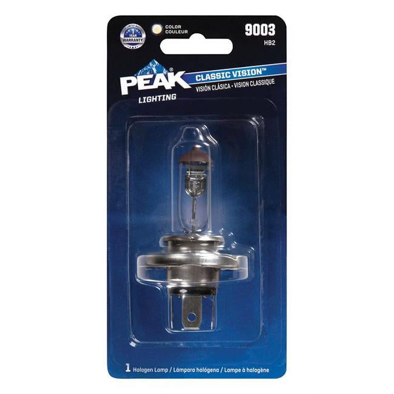 Peak 8020196 Classic Vision 12.8 V Halogen G6 Automotive Bulb 