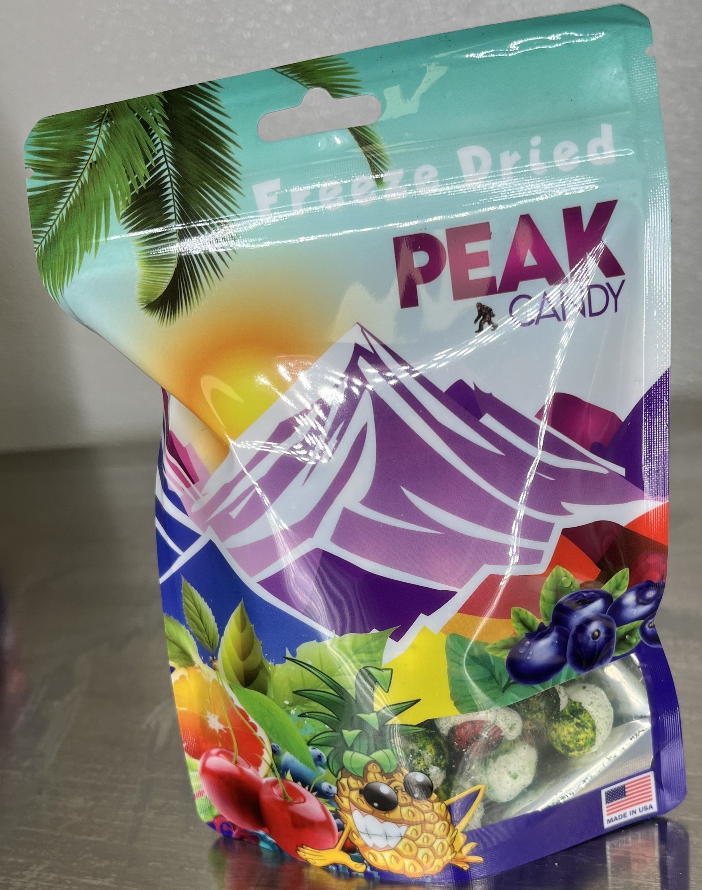 Peak Candy Pickle Crunchies Freeze Dried Candy, 2.5 oz