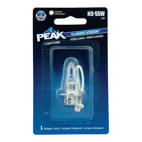 Old World Industries Classic Vision Halogen Fog Bulb H3-55W - 55 Watts, White, 1 Piece