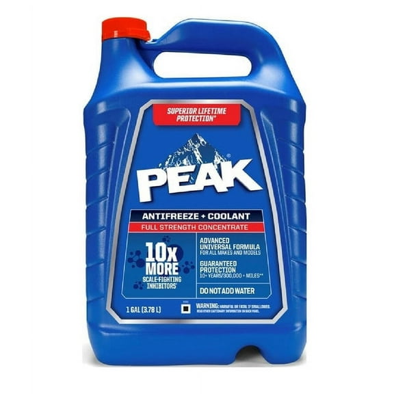 6 PC,Peak PKP0B3 Concentrated Antifreeze/Coolant, 128 Ounce
