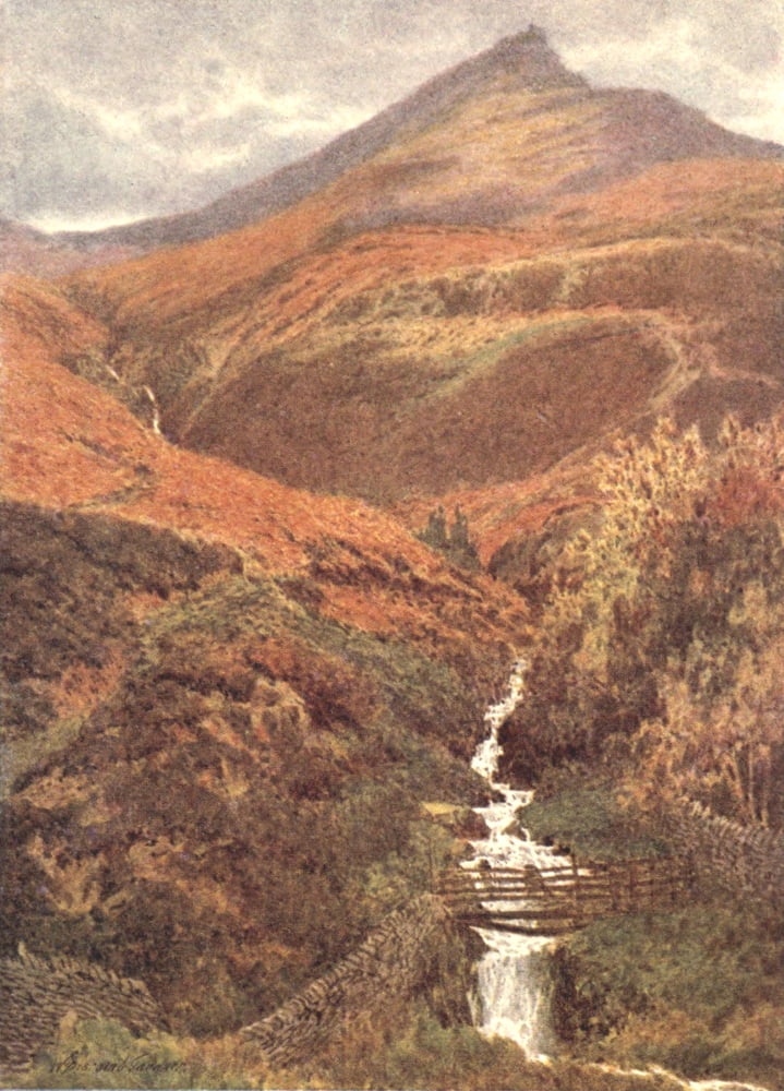 Peak Country 1914 In Edale Canvas Art - William Biscombe Gardner (18 x 24)