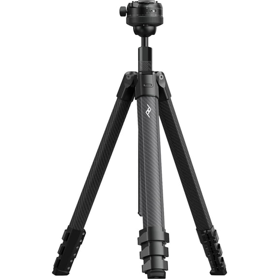 Peak Design 4-Section Aluminum Pro Lite Tripod with Ball Head, Black