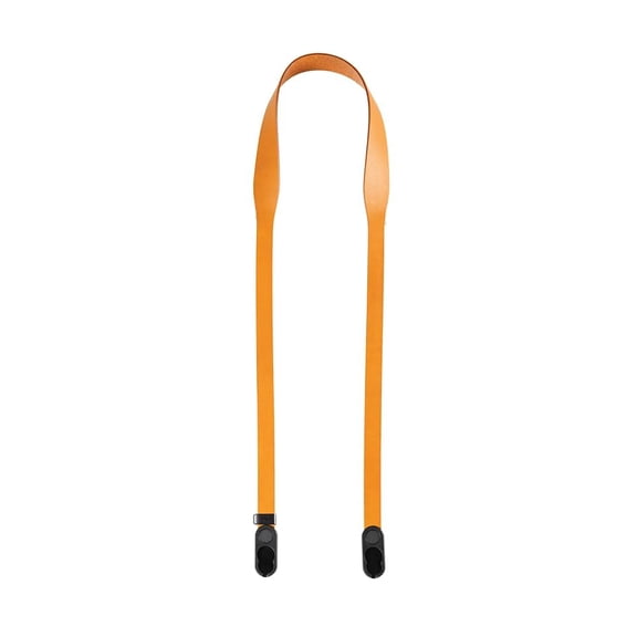 Peak Design Leather Form Camera Strap, Amber, Full-grain, 52.55 Inch Long Cross-Body, Fixed Length, Quick Release & Connection, Integrated Hardware, 100 lb Capacity, Camera Straps for Photographers