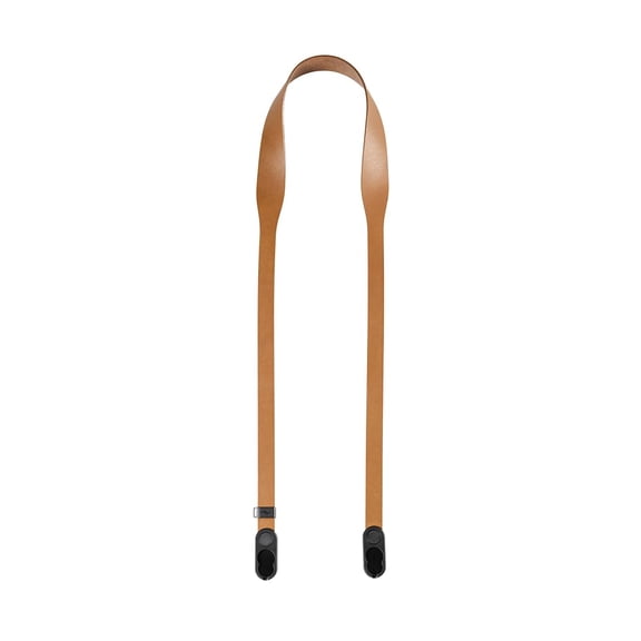 Peak Design Leather Form Camera Strap, Tan, Full-grain, 46.65 Inch Standard Cross-Body, Fixed Length, Quick Release & Connection, Integrated Hardware, 100 lb Capacity, Camera Straps for Photographers