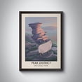 Peak District Wall Art Print With Salt Cellar Derbyshire Hiking Decor ...