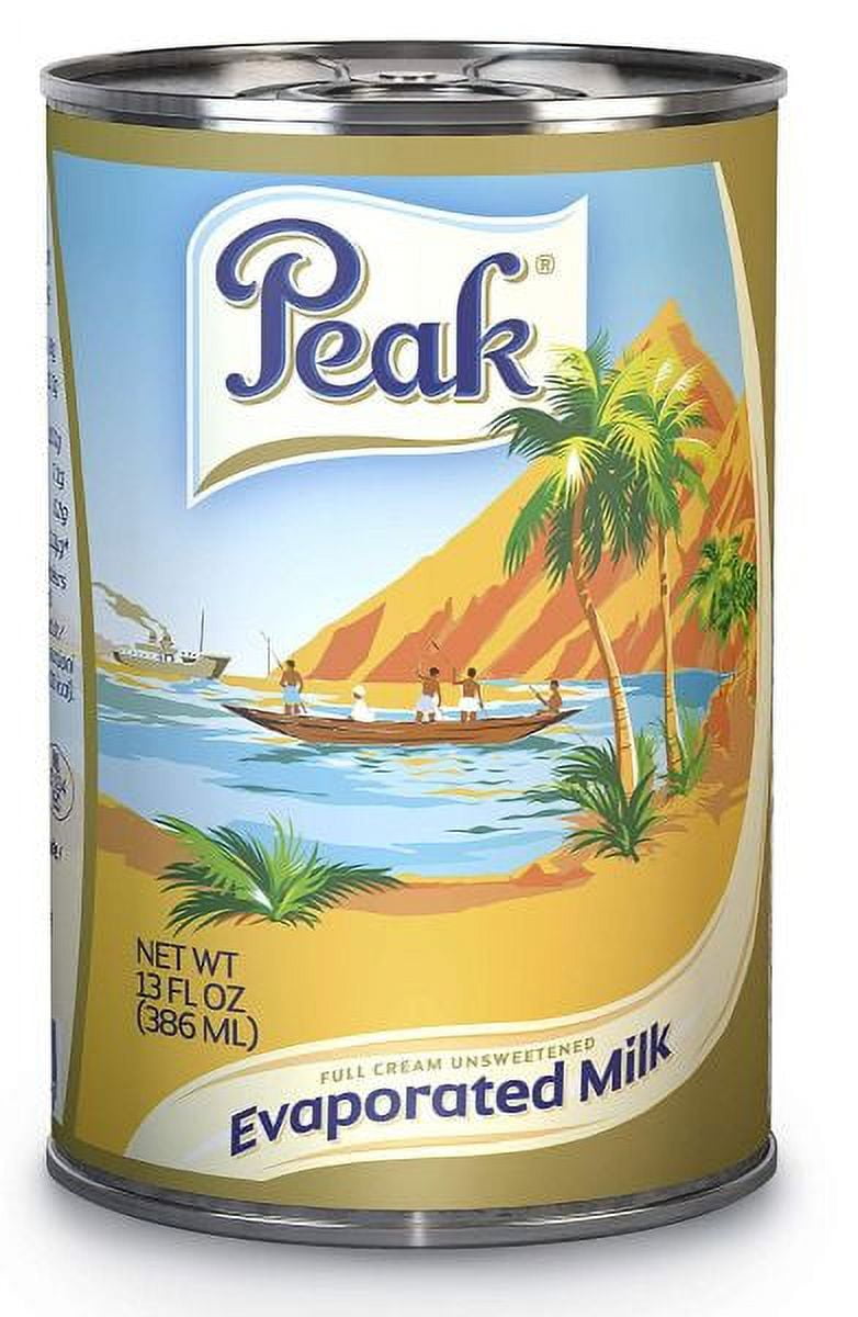 Peak Evaporated Milk 6pcs (13oz/368.5g) 3 Counts