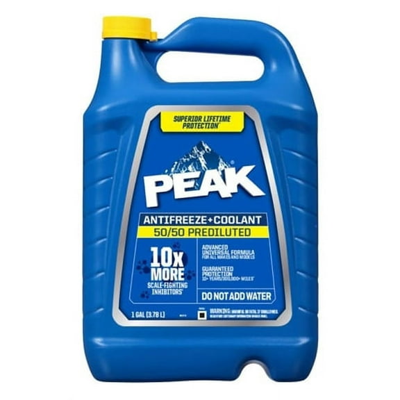 Peak/Herculiner PKPB53 Antifreeze Engine Coolant, 50/50 Prediluted, 1 Gallon