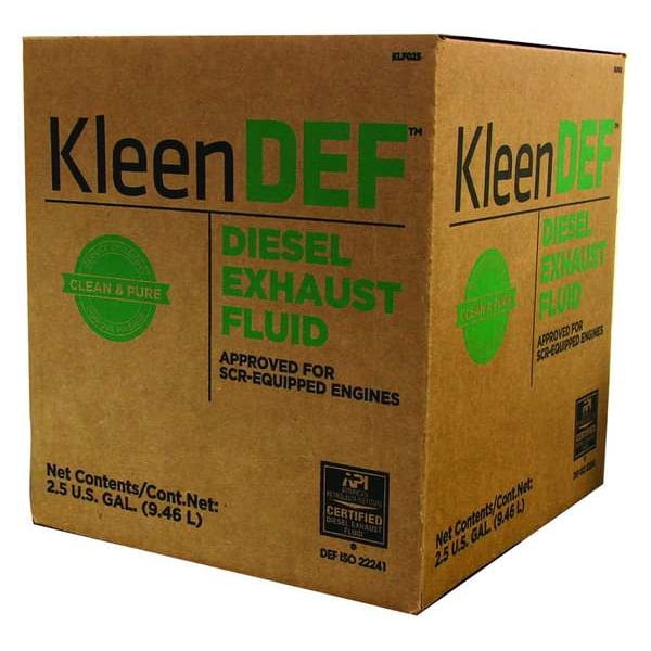 Peak KLF002-GR Diesel Exhaust Fluid Box, 2.5 gal