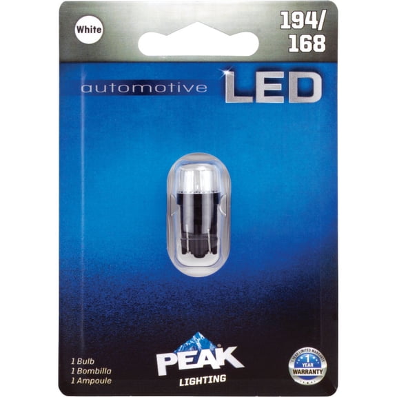 Peak LED Automotive Bulb 1 pk 194/168B