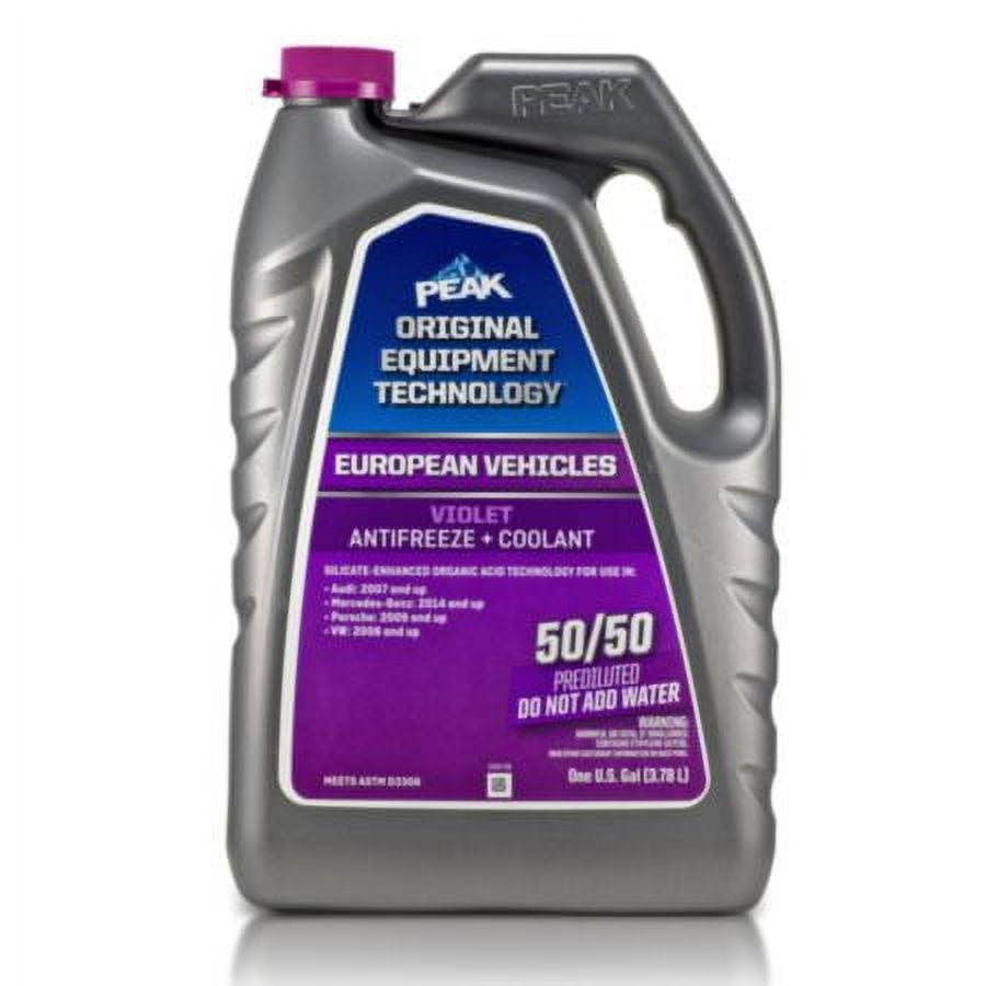 PEAK Original Equipment Technology Antifreeze + Coolant 50/50 Prediluted