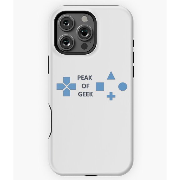 Peak Of Geek Funny Nerd Gamer M2383 Phone Case for iPhone 17 16 15 14 13 12 11 Pro Max