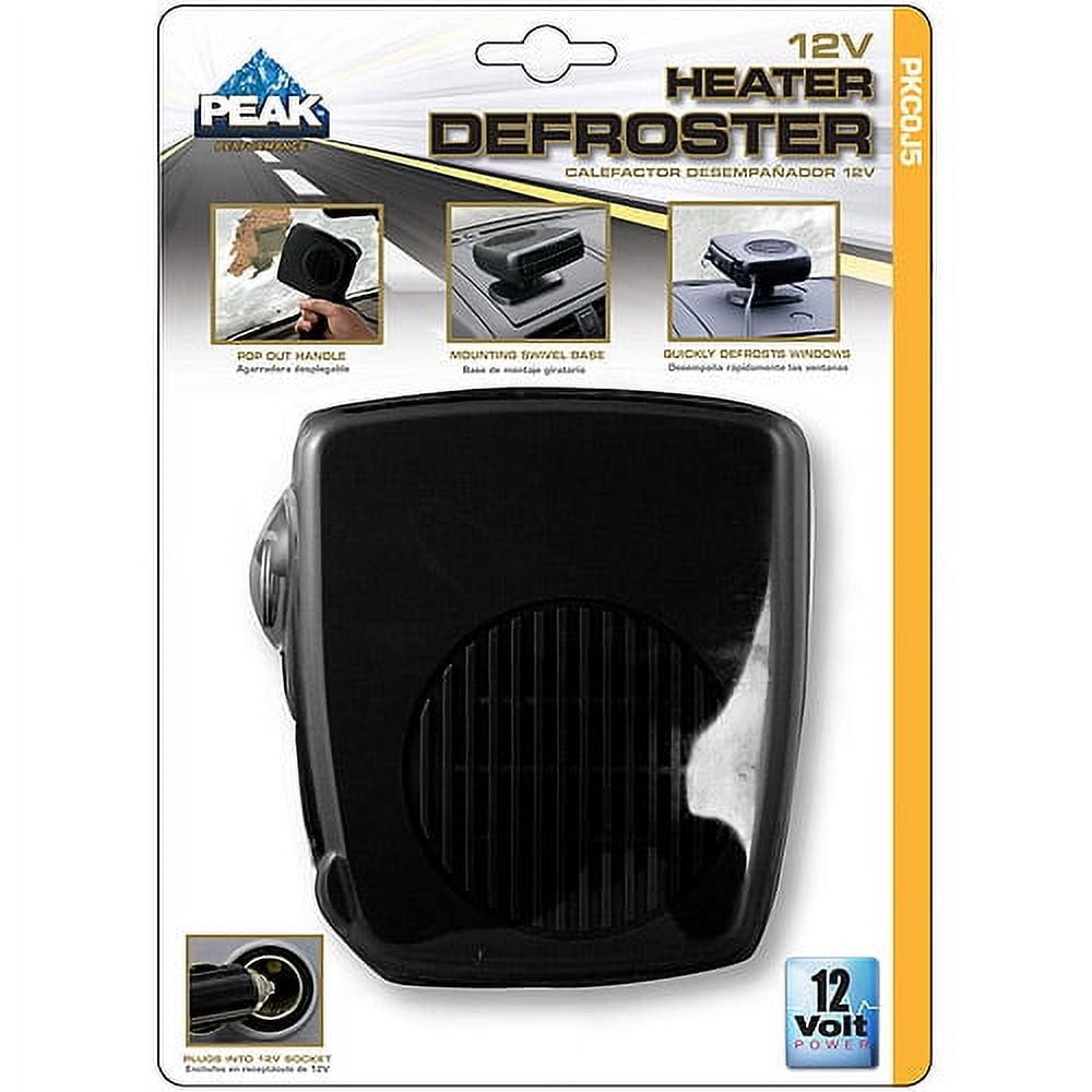 Peak PKC0J5 2In1 Dashboard Heater/Defroster/Fan, 12 V
