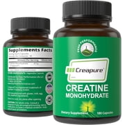 Peak Performance Creapure Creatine Monohydrate, 180 Capsules