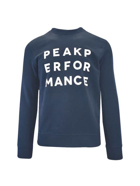 Men's Sweatshirt Navy Blue Ground C Long Sleeve